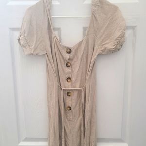 Linen asos jumpsuit